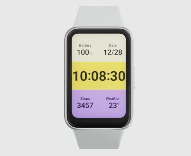 Samsung Galaxy Fit 3 Sidabrinis - distribuce svět aprašymas - Prekės nuotrauka