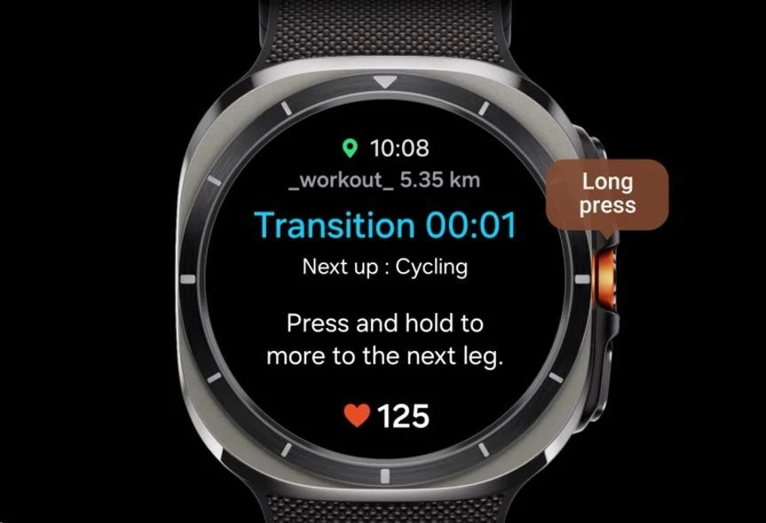„Samsung Galaxy Watch Ultra“ (2025) LTE, mėlynas, titano spalvos, ES aprašymas - Prekės nuotrauka „Samsung Galaxy Watch Ultra“ (2025) LTE, mėlynas, titano spalvos, ES aprašymas - Prekės nuotrauka