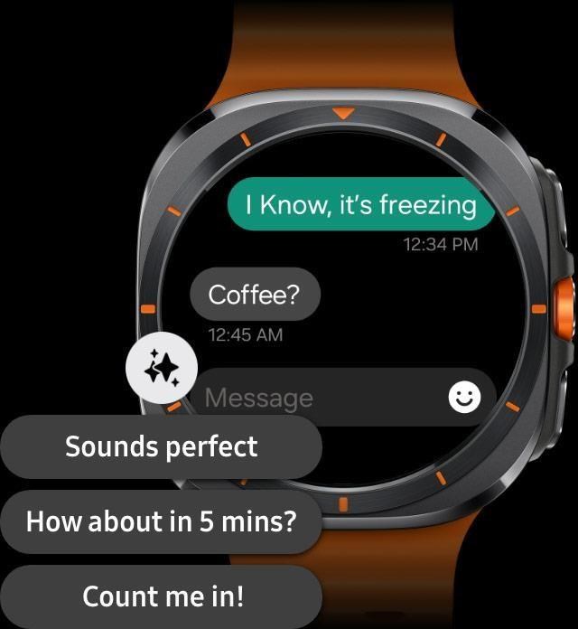 Išmanusis laikrodis Samsung Galaxy Watch Ultra L705 47mm LTE Region West - Titanium Sidabrinis aprašymas - Prekės nuotrauka