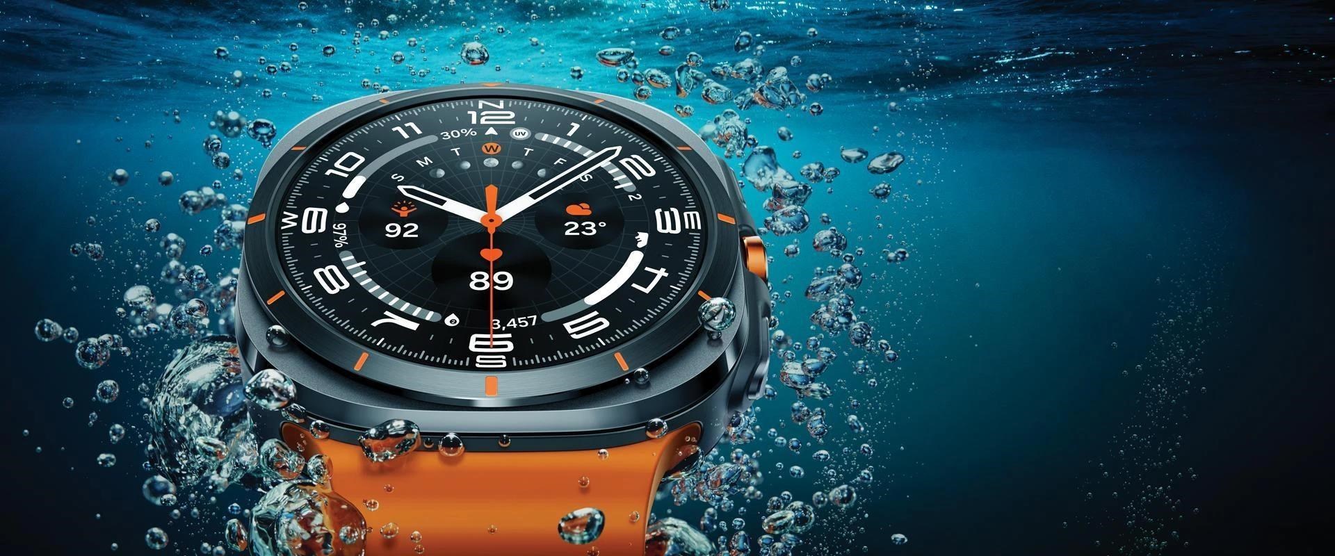 Išmanusis laikrodis Samsung Galaxy Watch Ultra L705 47mm LTE Region West - Titanium Sidabrinis aprašymas - Prekės nuotrauka