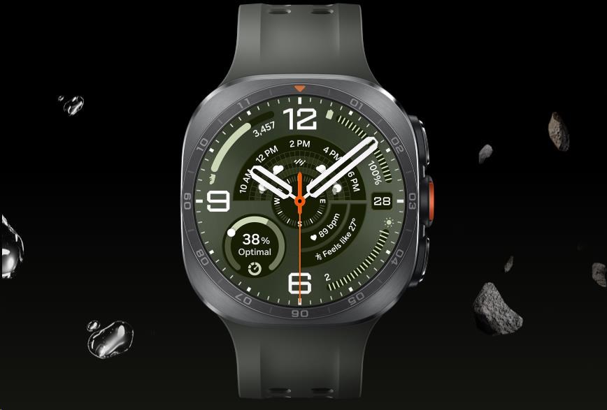 Samsung Galaxy Watch Ultra2 (47mm) LTE sidabrinė, EU aprašymas - Prekės nuotrauka