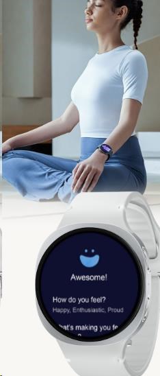 Išmanusis laikrodis Samsung Galaxy Watch 8 L320 40mm BT – Graphite aprašymas - Prekės nuotrauka