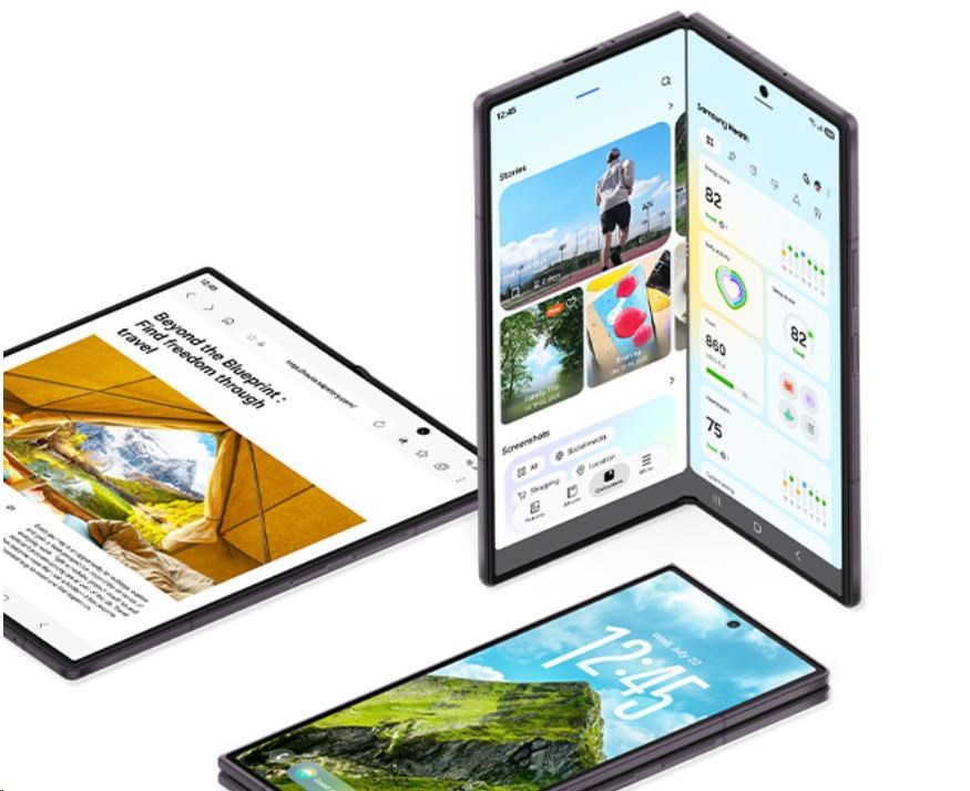 Samsung Galaxy Z Fold8 Ultra 12GB/256GB tamsiai violetinė, ES aprašymas - Prekės nuotrauka