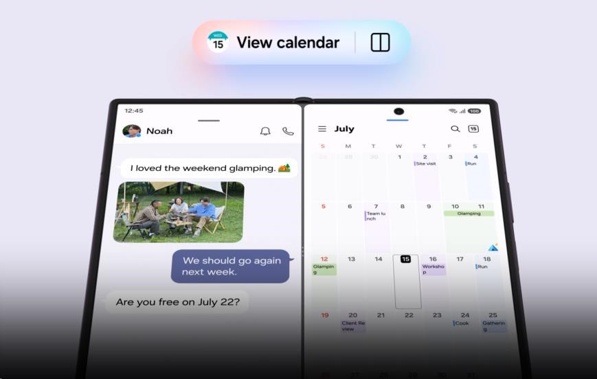 Samsung Galaxy Z Fold8 Ultra 12GB/256GB tamsiai violetinė, ES aprašymas - Prekės nuotrauka