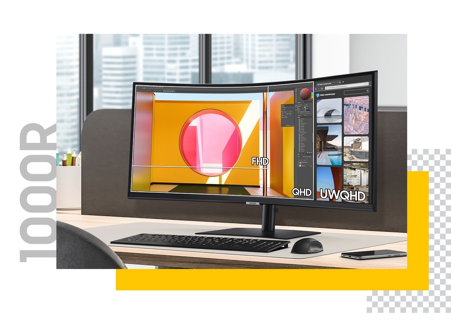 Monitorius #SAMSUNG MT LED LCD 34