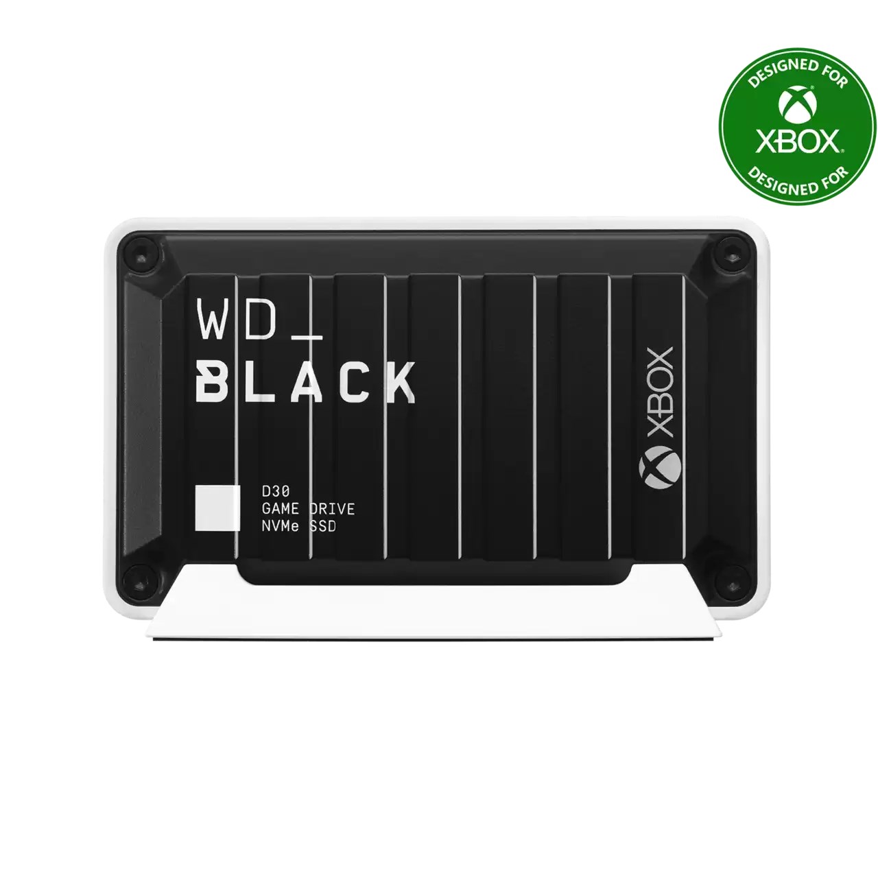 Kietasis diskas Sandisk Dysk zewnętrzny SSD WD Juodas D30 Game Drive SSD for XBOX 500GB Juodai-balta (WDBAMF5000ABW-WESN) aprašymas - Prekės nuotrauka