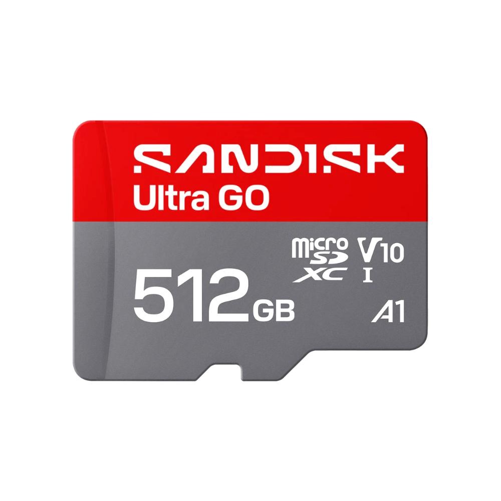Atminties kortelė SanDisk Micro SDXC karta 512GB ULTRA GO(190MB/s, UHS-I ) aprašymas - Prekės nuotrauka