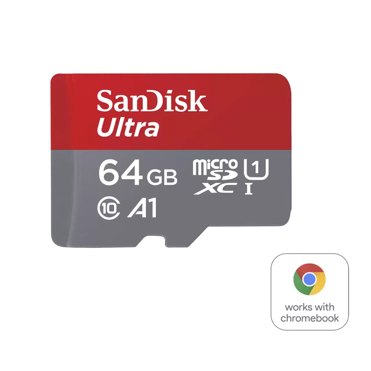 Tab SanDisk Ultra Micro SDXC 64 GB klasė 10 UHL- / U1 A1 (SDSQUAB- 064G- GN6FA) aprašymas - Prekės nuotrauka