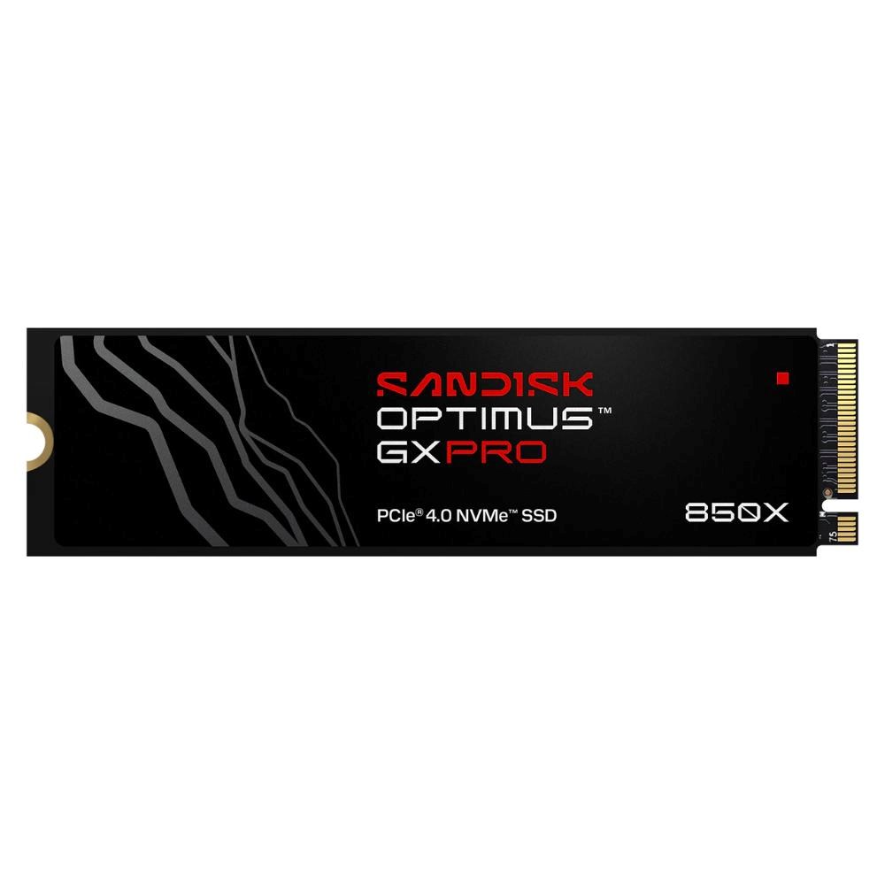 SANDISK SSD OPTIMUS GX PRO 850X NVMe 1TB PCIe, Gen4, (R:7300, W:6300MB/s) aprašymas - Prekės nuotrauka