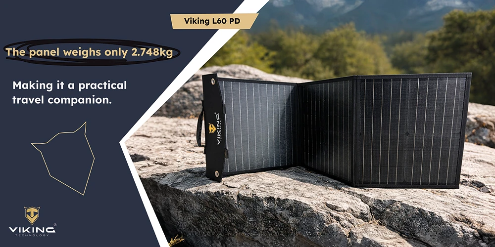 Viking Technology Solární panel Viking L60 PD aprašymas - Prekės nuotrauka