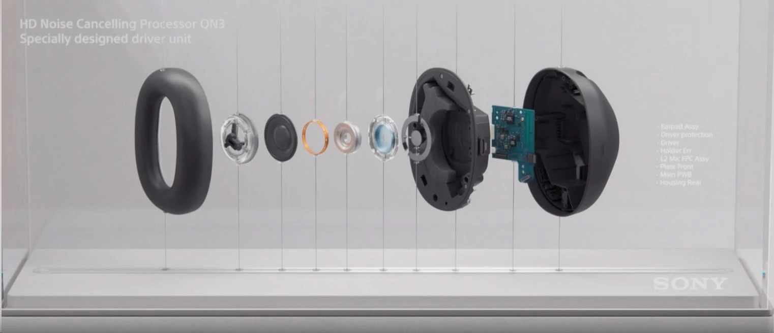 Ausinės Sony WH-1000XM6 mėlyna (WH1000XM6L.CE7/EU) aprašymas - Prekės nuotrauka