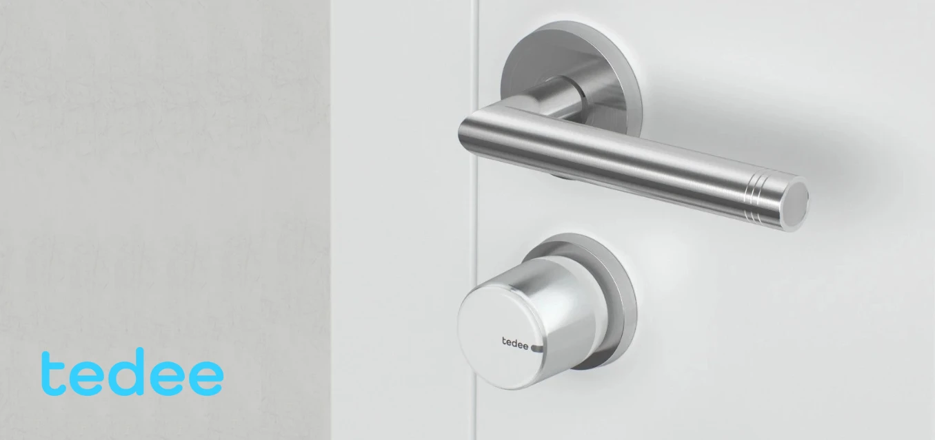 „tedee GO2“ – išmanioji spyna, sidabrinė aprašymas - Prekės nuotrauka