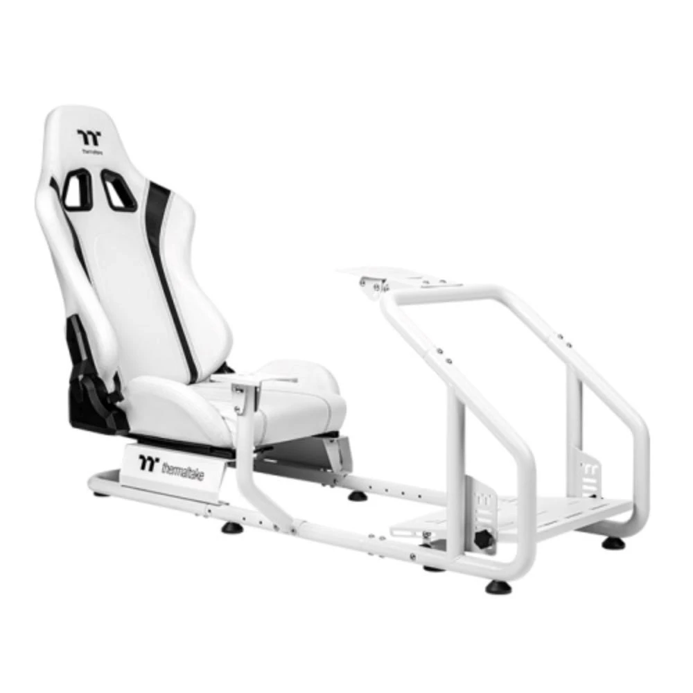 THERMALTAKE Závodní kokpit GR300 Racing Simulator Cockpit, Bílá aprašymas - Prekės nuotrauka