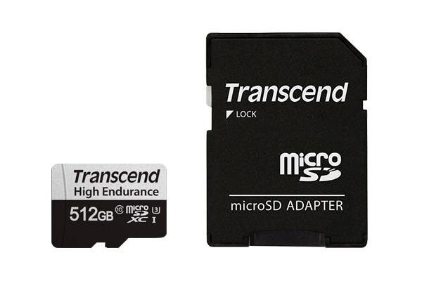 „Transcend 350V Micro SDXC 512 GB“ 10 klasės UHS-I/U3 kortelė (TS512GUSD350V) aprašymas - Prekės nuotrauka „Transcend 350V Micro SDXC 512 GB“ 10 klasės UHS-I/U3 kortelė (TS512GUSD350V) aprašymas - Prekės nuotrauka