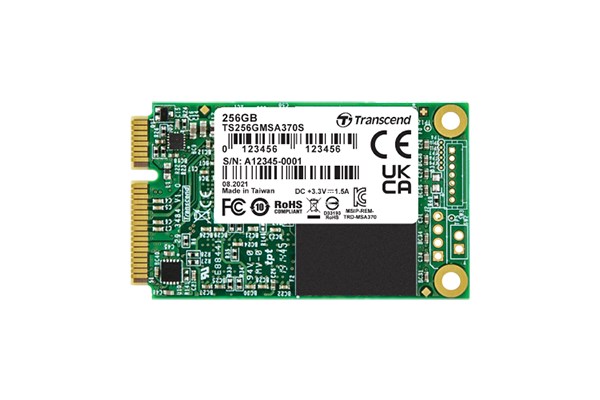 Dysk SSD Transcend MSA370S 256GB mSATA Micro SATA (TS256GMSA370S) aprašymas - Prekės nuotrauka