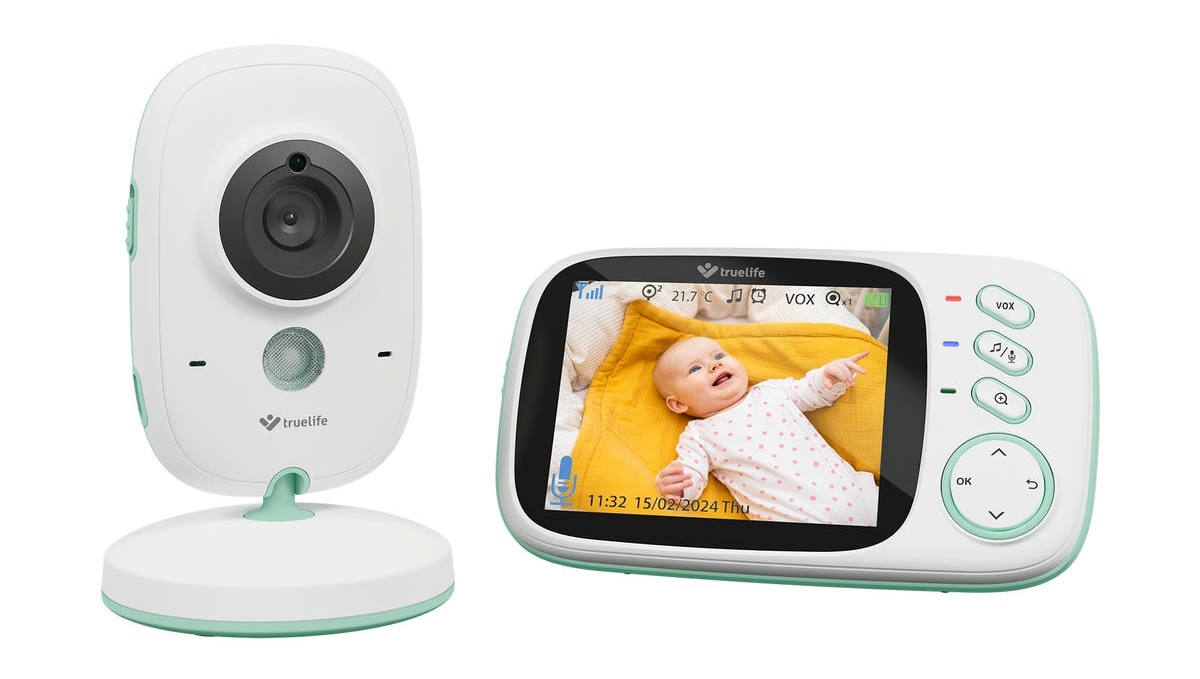 TLF Mobili auklė TrueLife NannyCam H32 Pro LCD 3,2” IPS 20fps aprašymas - Prekės nuotrauka