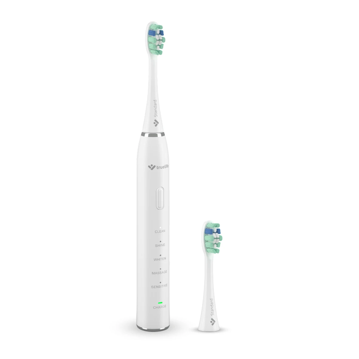 TrueLife SonicBrush Clean30 Baltas Adult Oscillating dantų šepetėlis aprašymas - Prekės nuotrauka TrueLife SonicBrush Clean30 Baltas Adult Oscillating dantų šepetėlis aprašymas - Prekės nuotrauka