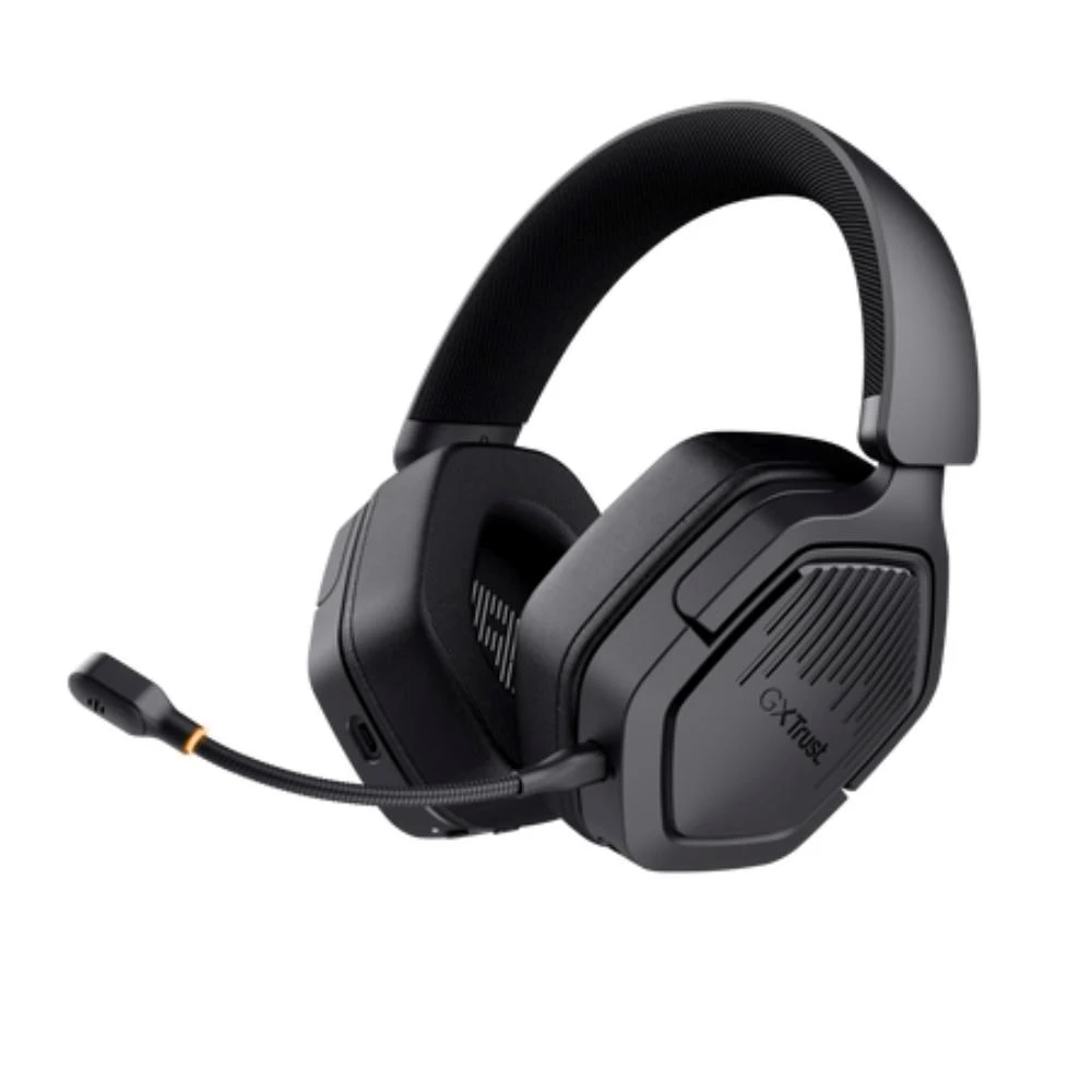 TRUST žaidimų ausinės GXT 493W Carus, Bluetooth, 2,4 GHz, balta aprašymas - Prekės nuotrauka