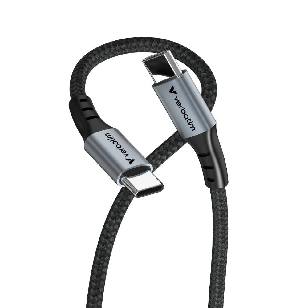 VERBATIM Kabelis USB-C Sync & Charge, 60W, 120cm aprašymas - Prekės nuotrauka