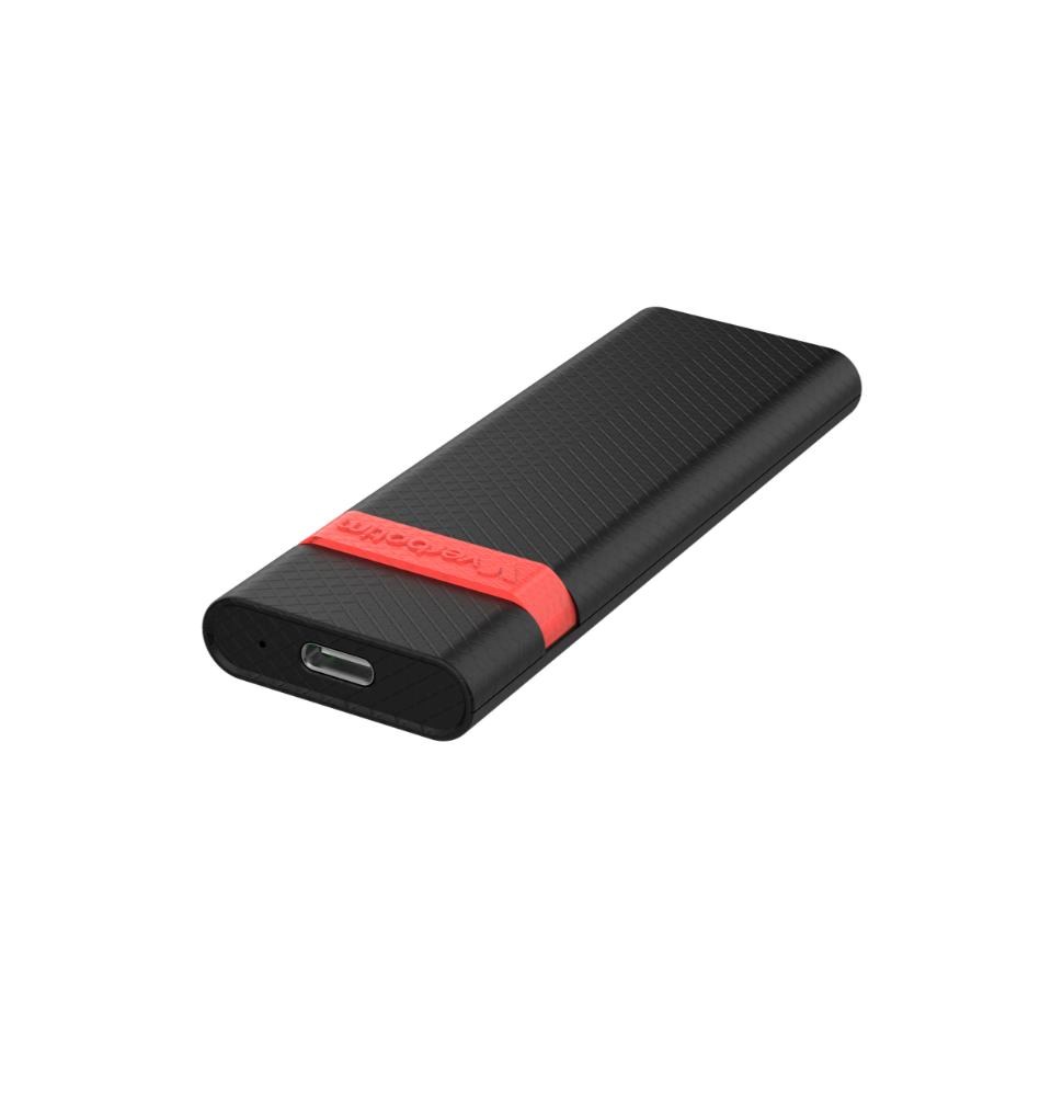 VERBATIM Kryt M.2 NVMe SSD Store ‘n’ Go, USB 3.2 Gen 2, juoda aprašymas - Prekės nuotrauka