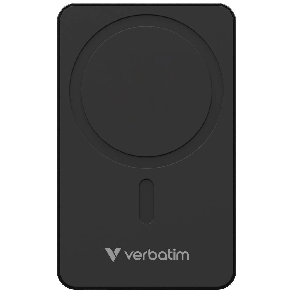 VERBATIM Powerbanka Charge 'n' Go Essentials, Magnetická, 10000 mAh, USB-C, Černá aprašymas - Prekės nuotrauka