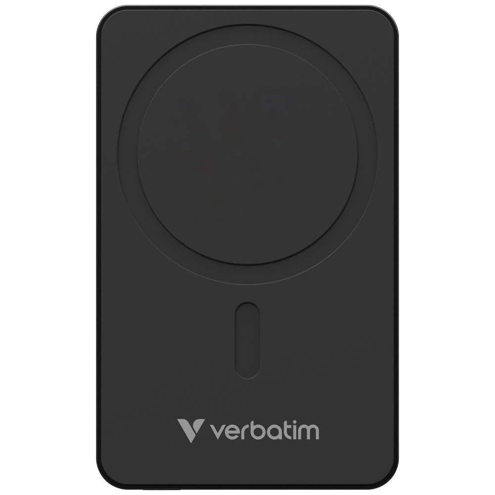 VERBATIM Powerbanka Charge 'n' Go Essentials, Magnetická, 20000 mAh, USB-C, Černá aprašymas - Prekės nuotrauka