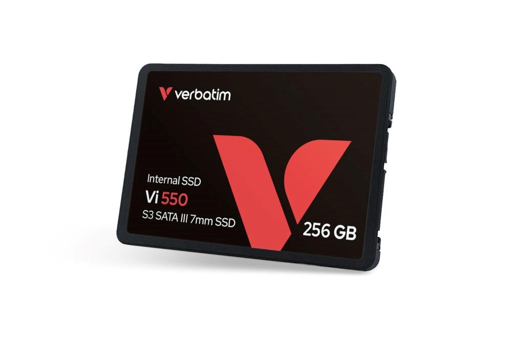VERBATIM SSD Vi550 S3 256GB SATA III, 2.5” W 460/ R 560 MB/s aprašymas - Prekės nuotrauka