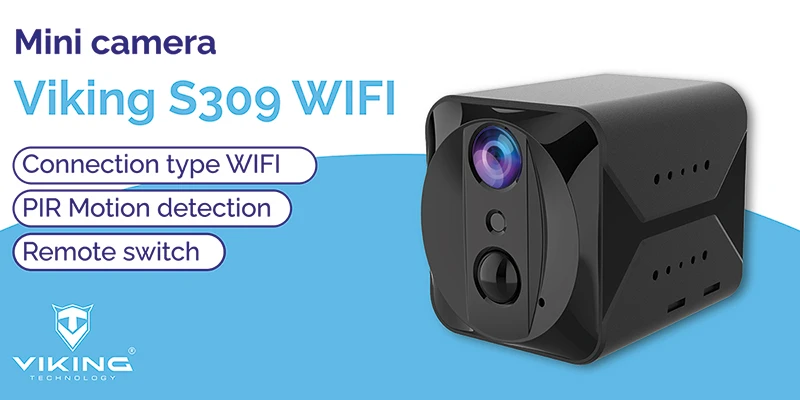 Viking minikamera S309 WiFi aprašymas - Prekės nuotrauka