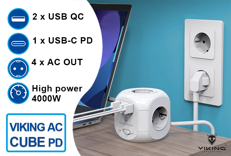 „Viking Sitovy“ adapteris AC Cube PD