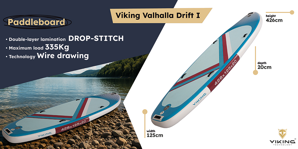 Viking Technology Irklentė Viking Valhalla Drift I aprašymas - Prekės nuotrauka
