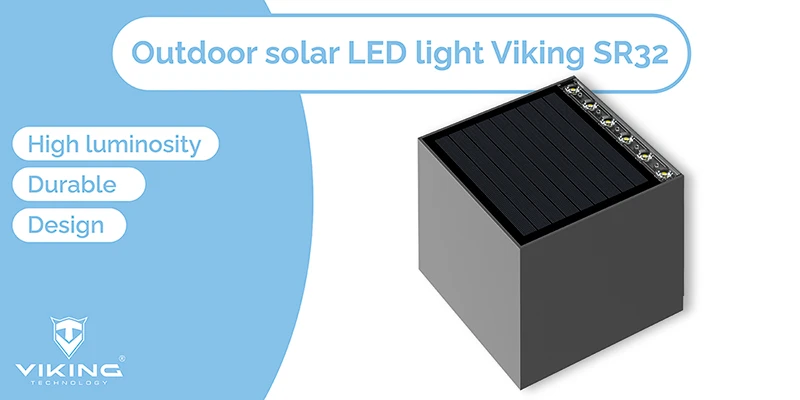 Viking lauko saulės LED šviestuvas SR32 aprašymas - Prekės nuotrauka