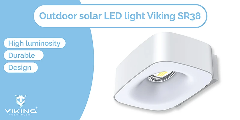Viking lauko saulės LED šviestuvas SR38 aprašymas - Prekės nuotrauka