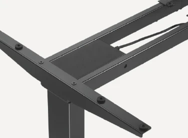 Fellowes reguliuojamo aukščio stalas Brateck M08-23DE 2 varikliai diapazonas 620-1280 mm keliamoji galia 100 kg aprašymas - Prekės nuotrauka