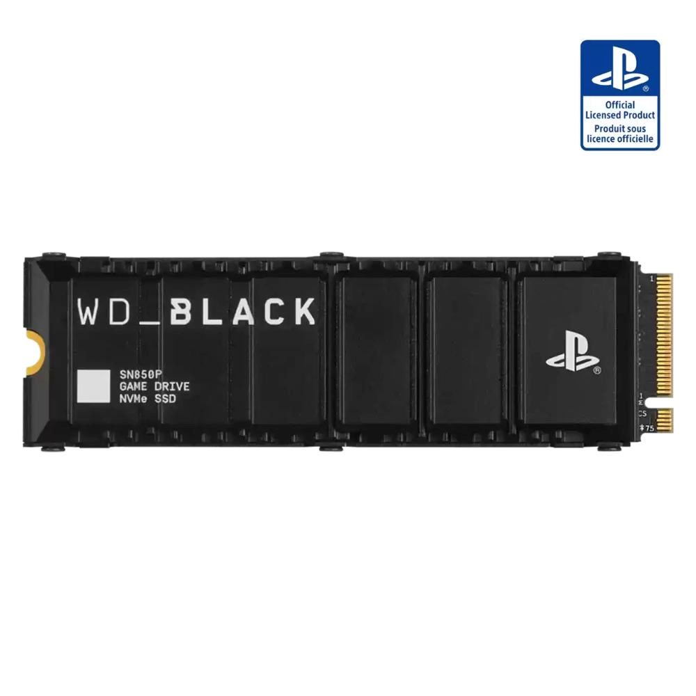 Sandisk WD Juodas SN850P NVME SSD - FOR PS5 8TB aprašymas - Prekės nuotrauka