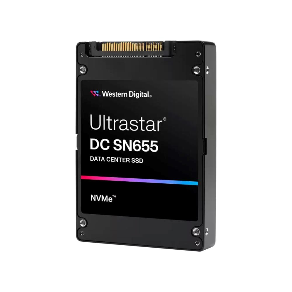 Sandisk Western Digital Dysk serwerowy WD DC SN655 30.72TB 2.5'' PCI-E x4 Gen 4 NVMe (0TS2509) aprašymas - Prekės nuotrauka