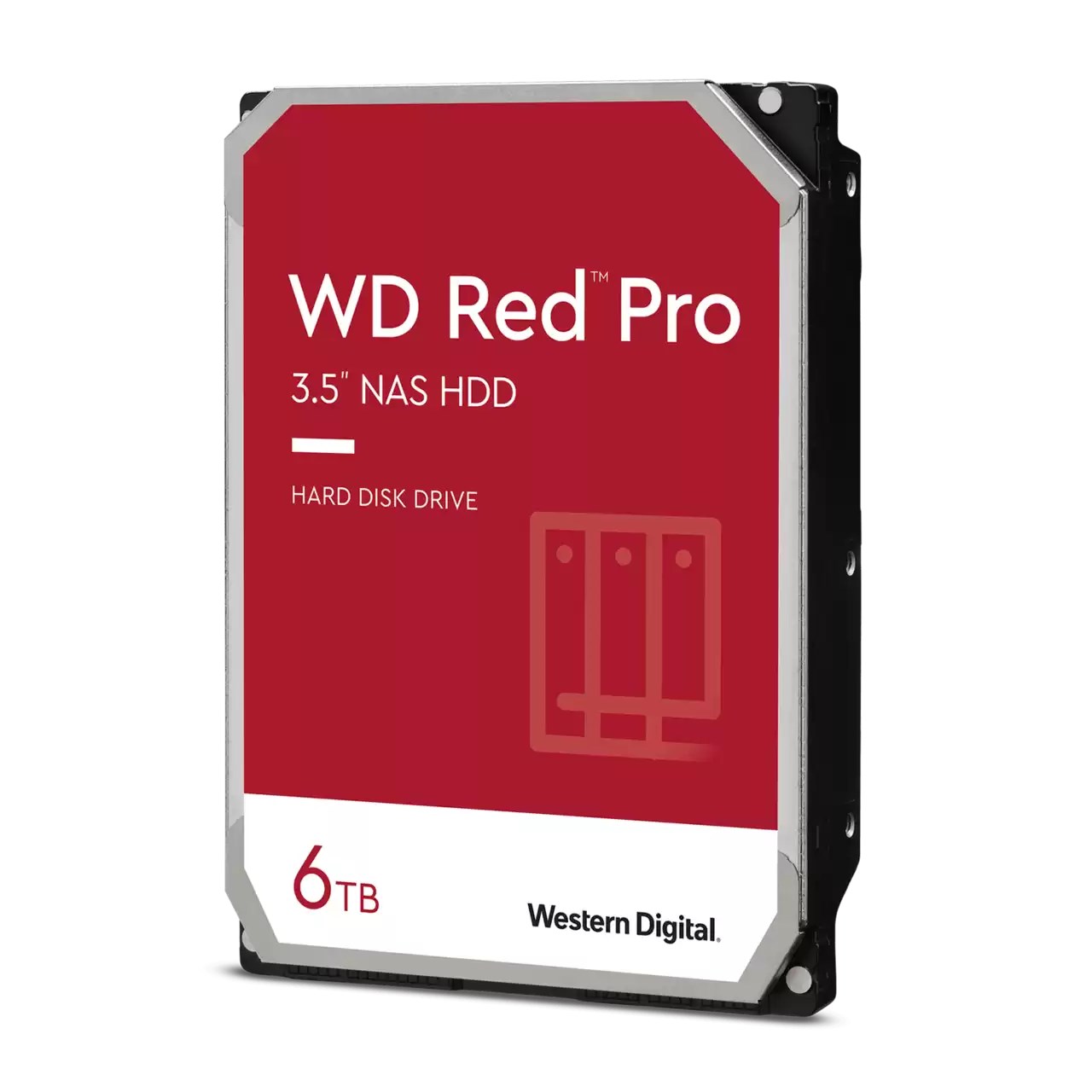 Sandisk WD Raudonas Pro NAS WD6005FFBX 6TB, SATA III 3.5