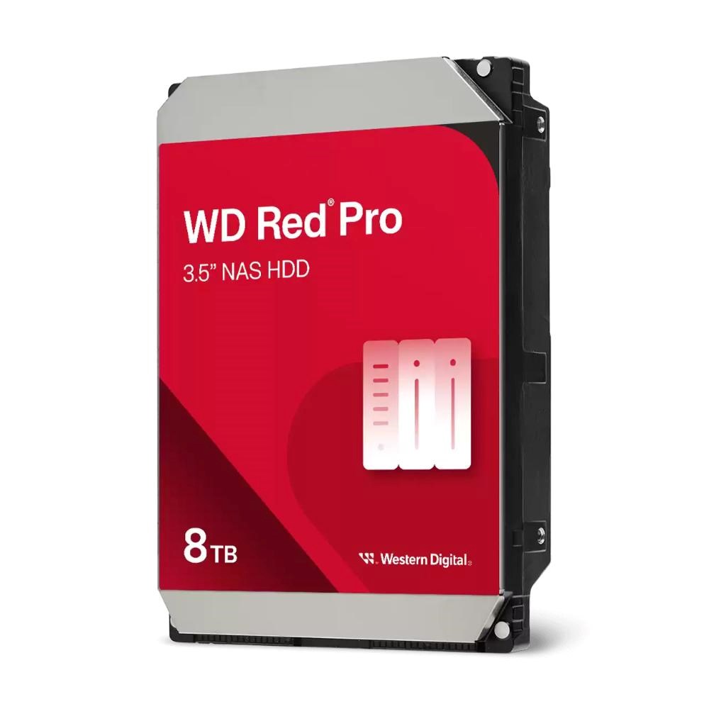 Western Digital WD Raudonas Pro NAS WD8006FFBX 8TB, SATA III 3,5