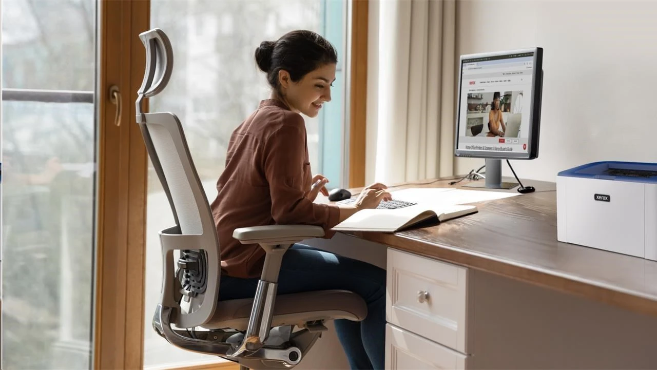 „Xerox B110V_BI“, A4 nespalvotas spausdintuvas, 20 psl./min., USB, „Wi-Fi“, „Apple AirPrint“ aprašymas - Prekės nuotrauka