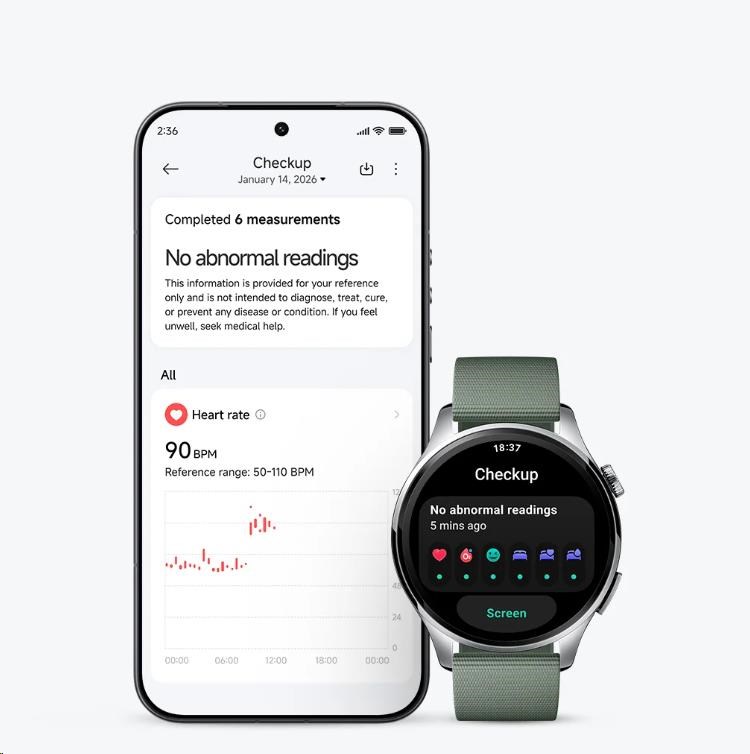 Išmanusis laikrodis Xiaomi | Watch 5 | Smart watch | AMOLED | 1.54