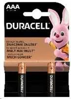 Duracell AAA baterijos 2 vnt. pakuotė su zuikučiu