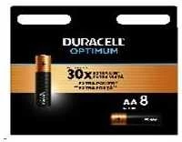 DURACELL - Optimum alkalická baterie tužková AA 8 ks