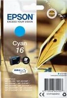 Kasetė - Epson Ink No 16 (C13T16224012, cyan)