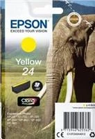Epson Elephant C13T24244012 rašalo kasetė Originalus Geltona 1 vnt