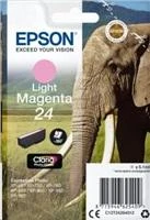 Epson Elephant Singlepack Light Magenta 24 Claria Photo HD rašalas - Originalus - Pigmentinis rašalas - Šviesiai purpurinis - Epson - - Expression Photo XP-960 - Expression Photo XP-950 - Expression Photo XP-860 - Expression Photo... - 1 vnt. (s)