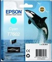 Epson T7602 | Rašalo kasetė | Žydra spalva