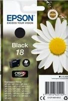 Epson 18 BK Ink cartridge, Juodas