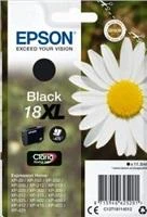 EPSON 18XL rašalo kasetė juodas didelės talpos 11,5ml 470 puslapių 1 pakuotės lizdinė plokštelė be signalizacijos