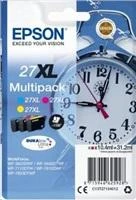Žadintuvas Multipack Epson T2715 C/M/Y 3-color 27XL DURABrite | 31,2 ml