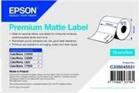Epson Premium Matte Label - Die-cut Roll: 102mm x 51mm, 650 labels