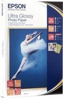 „Epson Ultra Glossy“ fotopopierius, 100 x 150 mm, 300g/m², 50 lapų